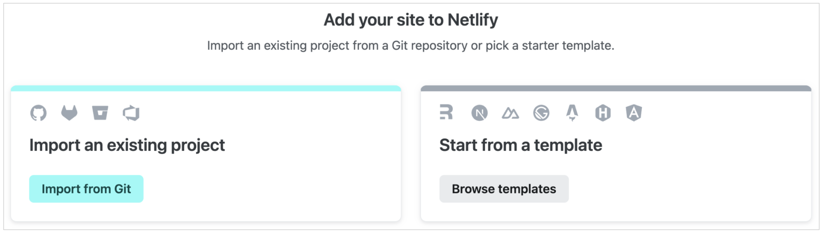 Import from Git